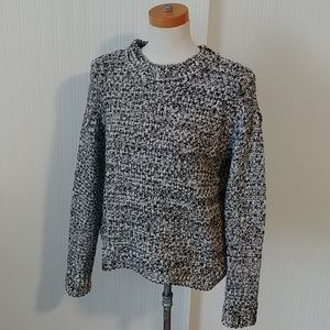 H&M | Chunky knit black/white sweater